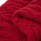 Glitzhome® Knitted Polyester Red Throw Blanket